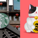 Illustration for article titled The Chinese are gettingem/em into fights over a Starbucks cat-paw cup